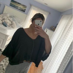 Free People Cropped Tee